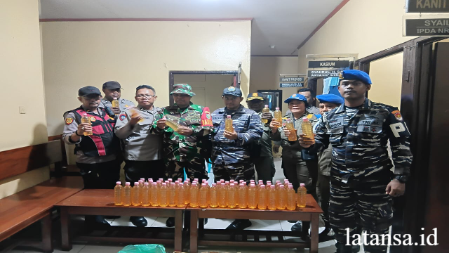 Pengungkapan Minuman Keras Ilegal di Pelabuhan Poumako